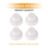 FORHOGAR 4 Pack Replacement Filters Compatible with Horsepower Duck Vacuum