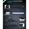 PWOBVZ Dynamic Front & Rear White Side Marker Lights Compatible