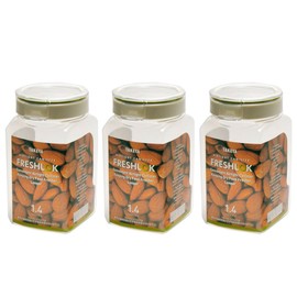 takeya Fresh Lock Square 1.4l Bulk Set of 3 