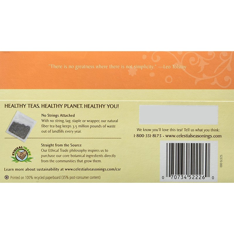 Celestial Seasonings Herbal Tea,Sleepytime Peach,(2 Pack) | Celestial Seasonings