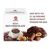 GANOHERB Reishi Mushroom Hot Chocolate Packets,Real Hot Cocoa Mixed with