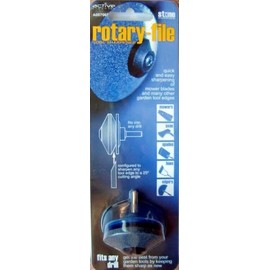 Lawn Mower Blade & Garden Tool Sharpener, Rotary File drill attachment