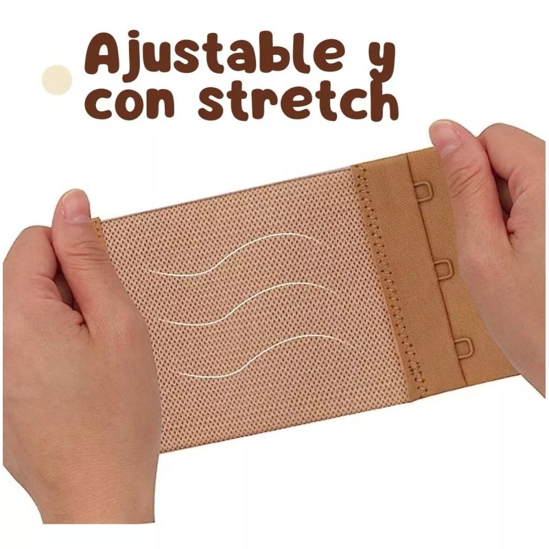 Veraly Set 12 Extensiones De Brasier Dama Bra Ganchos Ajustable