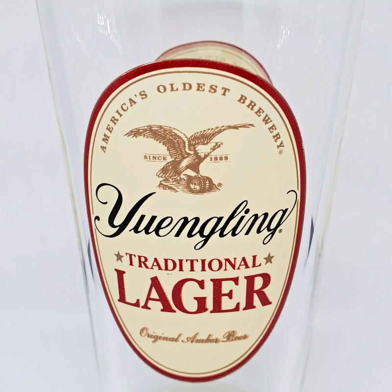 Yuengling Traditional Lager Beer 16oz Pint Beer Glass America's Oldest