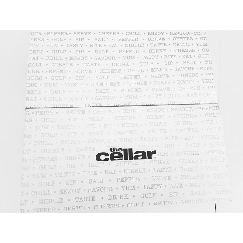 The Cellar Words 4-Pc. Stemless Wine Glass Set