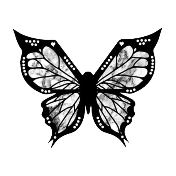 Unbranded Eyeliner Stencil - Eye Shadow Guide, Butterfly Shaped, Quick