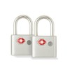 Status TSA Travel Padlock with Keys for Suitcase, Luggage Bag,