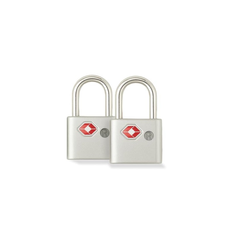 Status TSA Travel Padlock with Keys for Suitcase, Luggage Bag,