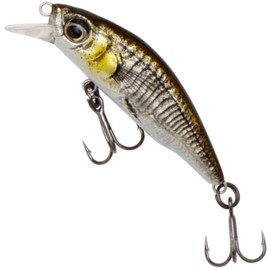 Savage Gear 3D Sticklebait Twitch - Wobbler, Size/Weight/Colour: 6.5 cm/9.4 g/Ayu Green Silver