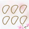 DOITOOL 100pcs d Buckle d Metal Shoulder Strap Accessories for