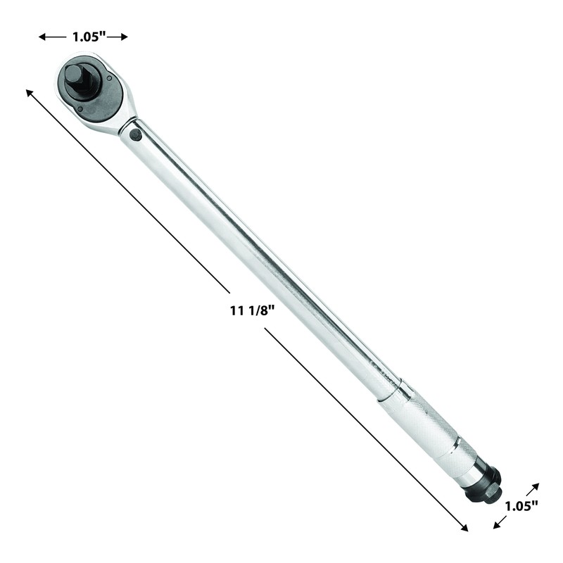 Performance Tool M201 1/4-Inch Drive Click Torque Wrench (20 to