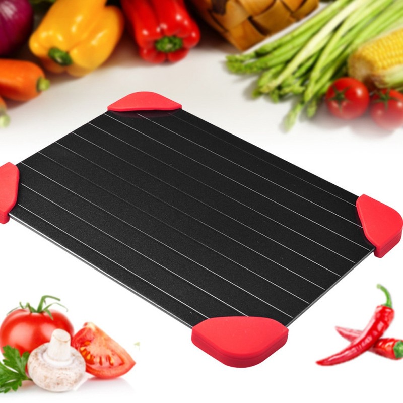 Rectangle Quick Defrost Tray Rapid Thaw Plate Board for Defrosting
