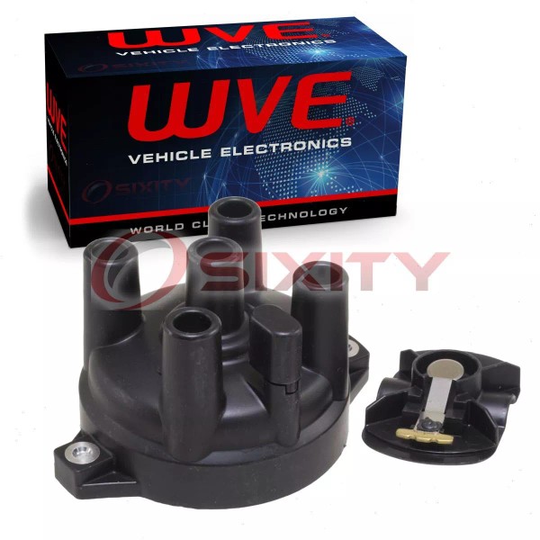 WVE Wells Distributor Cap & Rotor Kit for 1991-1995 Suzuki