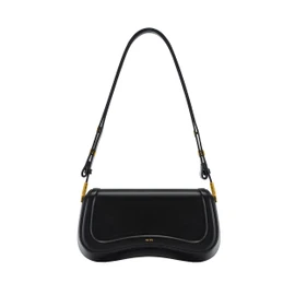 JW PEI Joy Bag, Women's 2-Way Crossbody Bag, Small Shoulder Bag, Adjustable Length, Mini Crossbody Bag, 90s Style, Lightweight, Cute, Small Bag, Black