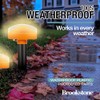 Brookstone Solar-Powered Mole Repeller & Pathway Light – Dual-Purpose Sonic