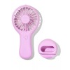 Beauty Creations Portable Rechargeable Handheld Mini Fan - PURPLE