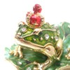 < Crown King Toad (Frog) > pixia-su Jewelry Box