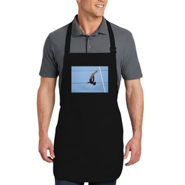 Perfect Process Catalina Ponor - Cotton Cooking Kitchen Apron PFP #GG97654, Black