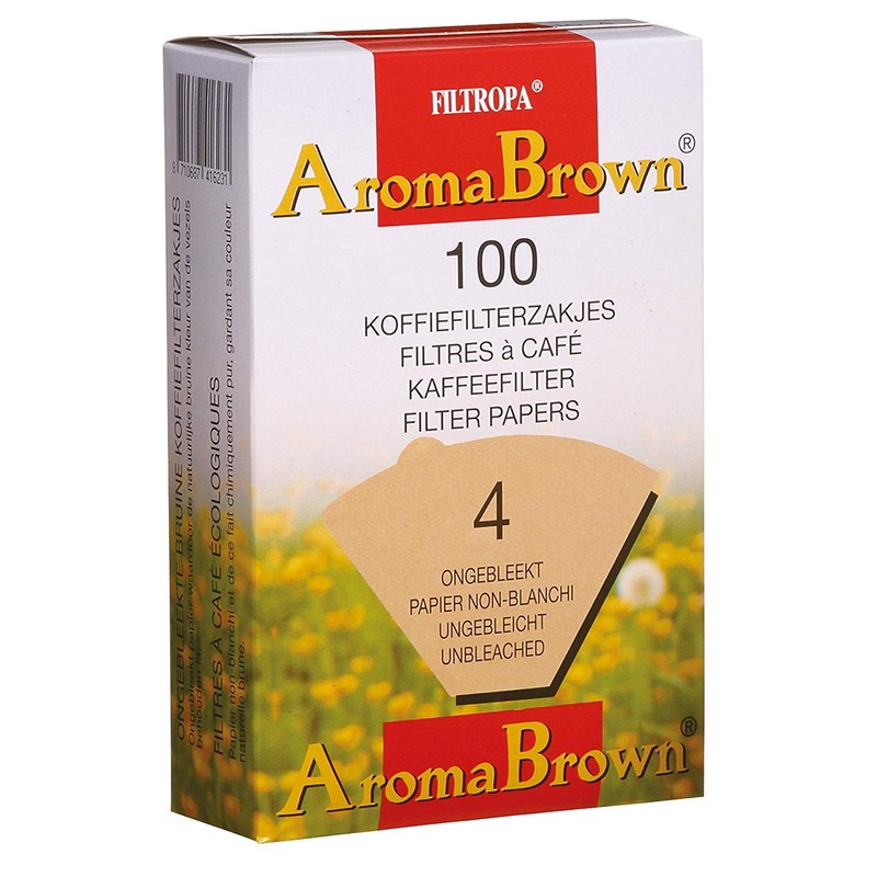 3 X Pack of 100 - Unbleached Coffee Papers -