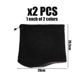 2 Pieces Of Fleece Masks, Adjustable Masks, Warm Masks, Windproof And Dustproof Masks, Multi-Functional Winter Masks, Suitable For Cycling, Skiing And Mountaineering
