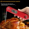 AIXXCUVQ Thermometer for Food with Foldable Probe and Backlight Screen