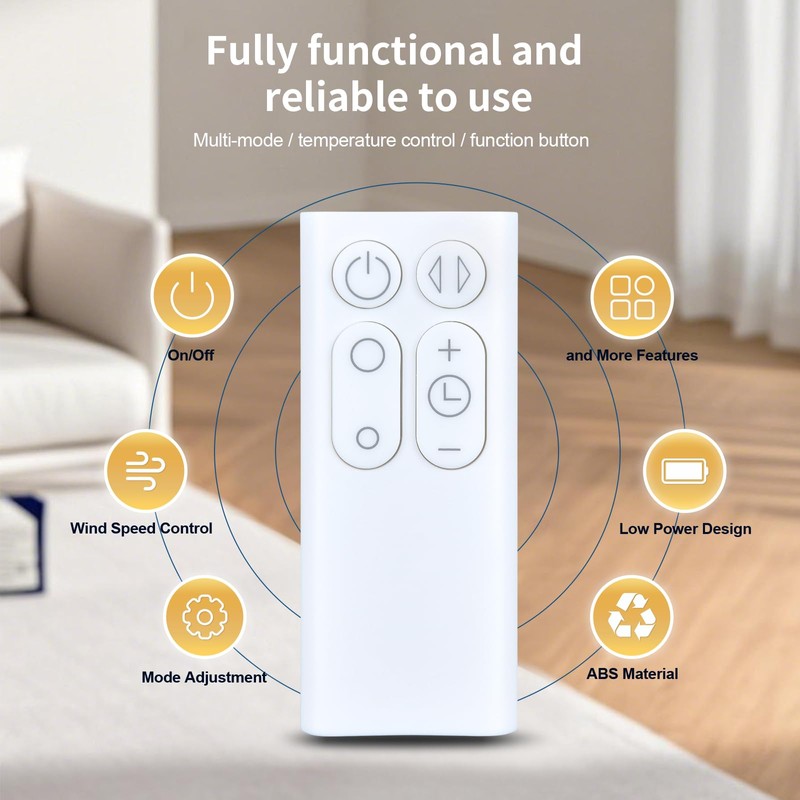 CLVIZCXOM New Fan Remote Control Replacement Fit for Dyson Cool