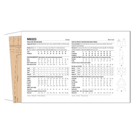 McCall's Misses' Knit Tops and Shrug Sewing Pattern Kit, Design Code M8323, Sizes 16-18-20-22-24