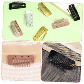BIUDECO Beret Fixing Clips Pack Wig Clips for Hair Extensions Wig Scarf Hat Small Lightweight Firm Hold