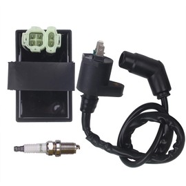 Goodbest New Ignition Coil CDI Spark Plug Compatible With Honda Sportrax 300 TRX300EX 2x4 1993-2006 Replace 30410-Hm3-003