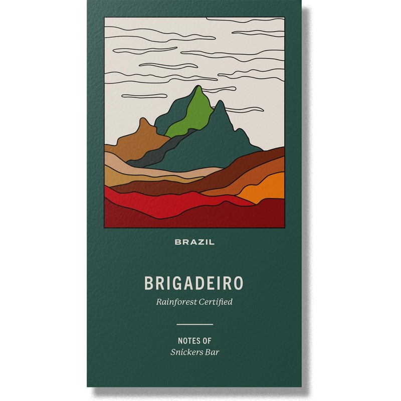 Coffee World, Brazil Brigadeiro Single Origin, Roasted in Cambridge, Whole