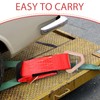 Alipis Portable Heavy Duty Towing Rope Vehicle Strap for Emergency