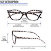 DXYXYO Cat Eye Reading Glasses for Women 3 Pack Anti