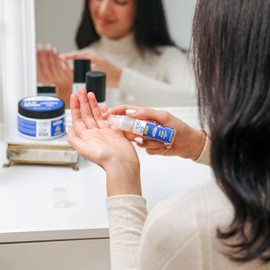 Victoria Beauty - Hair serum for damaged hair with organic argan oil and biotin, keratin hair straightening, hair straightening serum, repairs hair damage, 30 ml