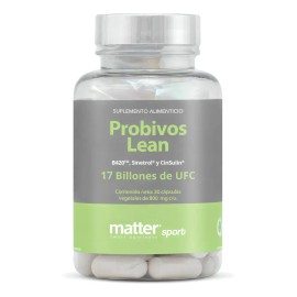 Matter Sport Probivos Lean 30 Caps Sabor Sin Sabor                                                                                                    
