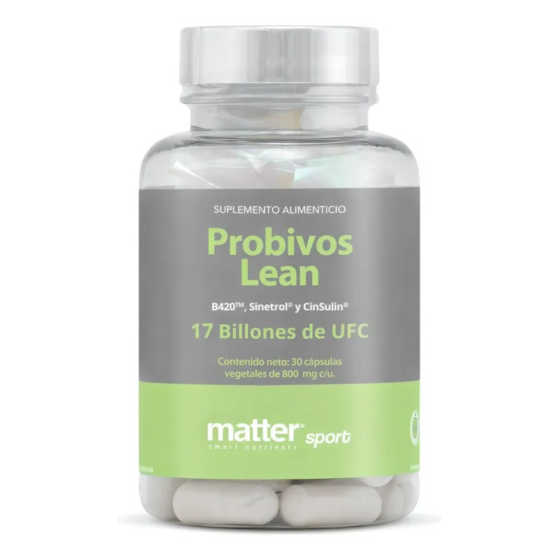 Matter Sport Probivos Lean 30 Caps Sabor Sin Sabor