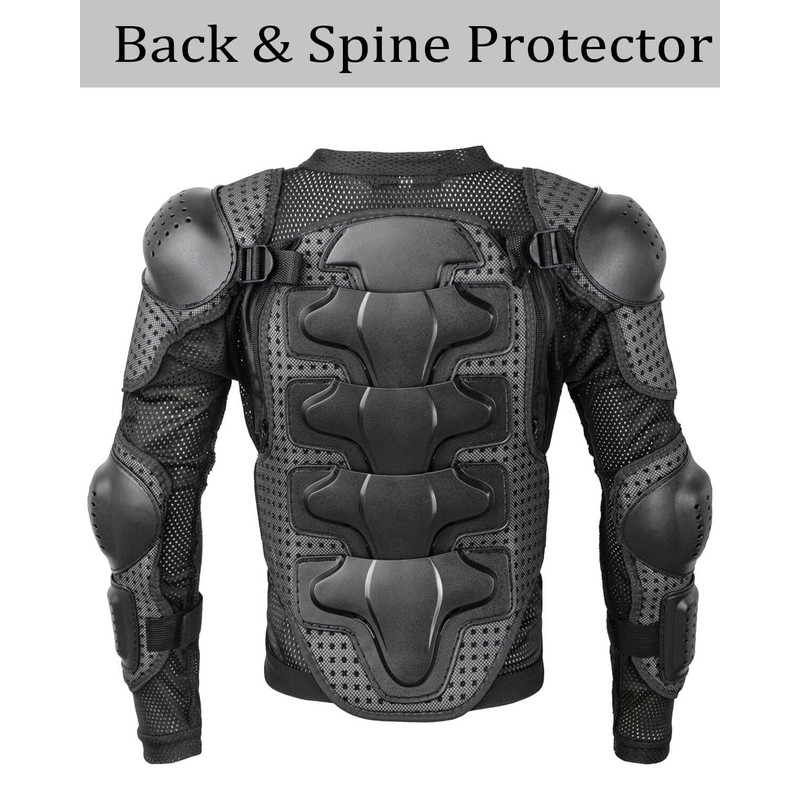 Kids Motorcycle Jacket,Children Youth Dirt Bike Gear,Motorcross Armor Protective Gear,