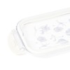 Francfranc Franc Lunchbox Lock, Clear, Lilia