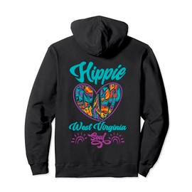 Gypsy Costume Woman Outfit Hippie Heart West Virginia Soul Pullover Hoodie