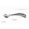 Cuchara para helado de acero inoxidable de Midnight Scoop, cuchara