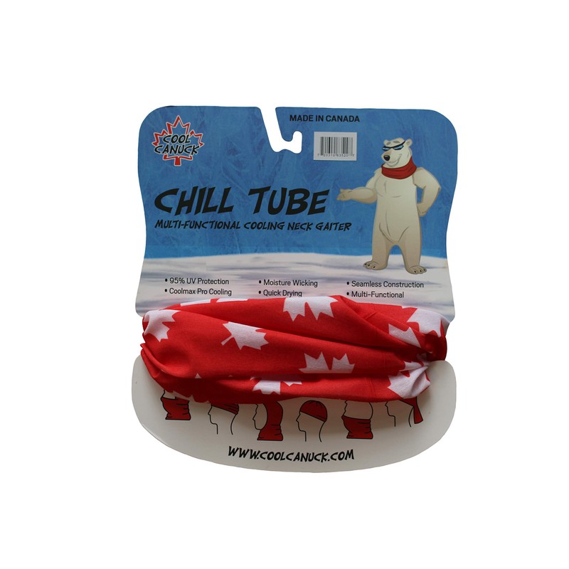 Chill Tube Cooling Neck Gaiter (Red)