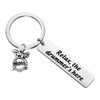 HOLLP Rock Drum Keychain for Drummer Gifts Relax The Drummer