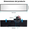 Timotech Espejo Retrovisor para Auto,Espejo Retrovisor Panoramico, Retrovisor para Auto,