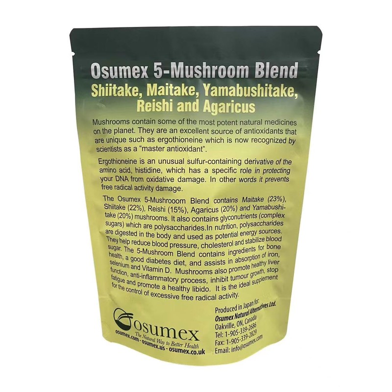 Osumex 5-Mushroom Blend - 30 Sachets Pack - Reduced