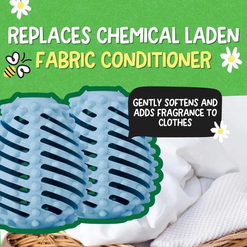 Ecoegg Dryer Balls – 2-Pack | Reduces Drying Time by