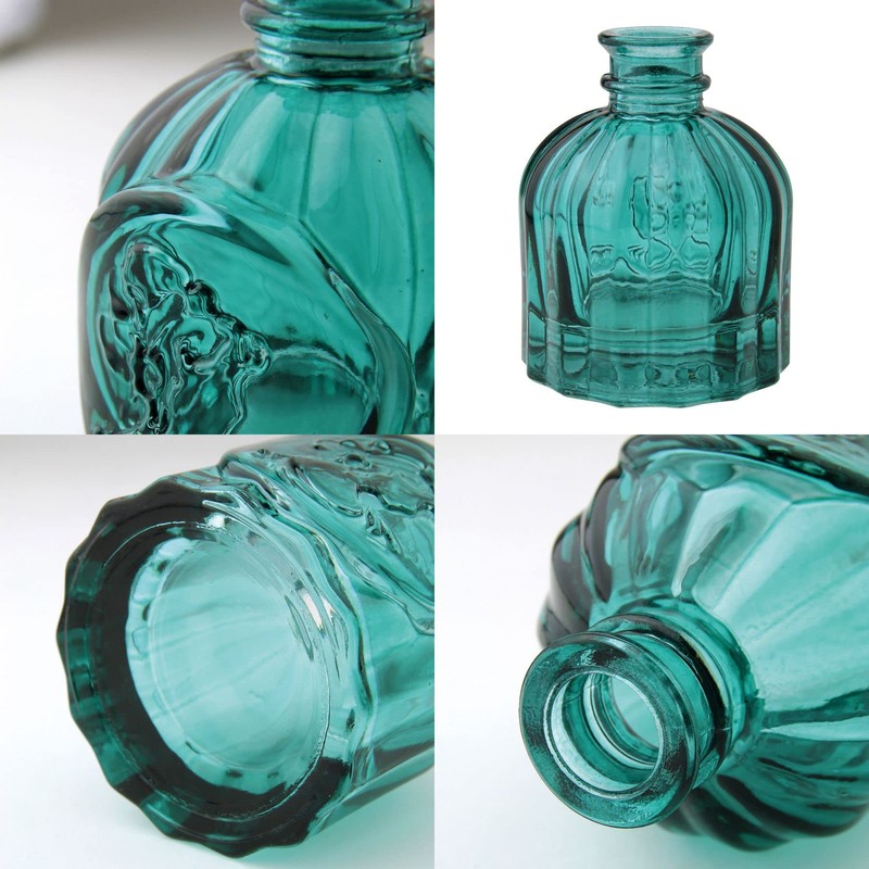 SPICE OF LIFE NALT2350GR Petite Flower Base Thunk Green Glass