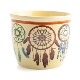 Dreamcatcher Ceramic Smudge Bowl Incense Burner from Wild Scents