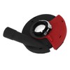 5 In Power Grinding Dust Shroud Iron PA66 Red Black