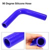 X AUTOHAUX 22mm 0.87" ID 90 Degree Elbow Silicone Reducer