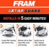 FRAM Extra Guard CA11042 Replacement Engine Air Filter for Select