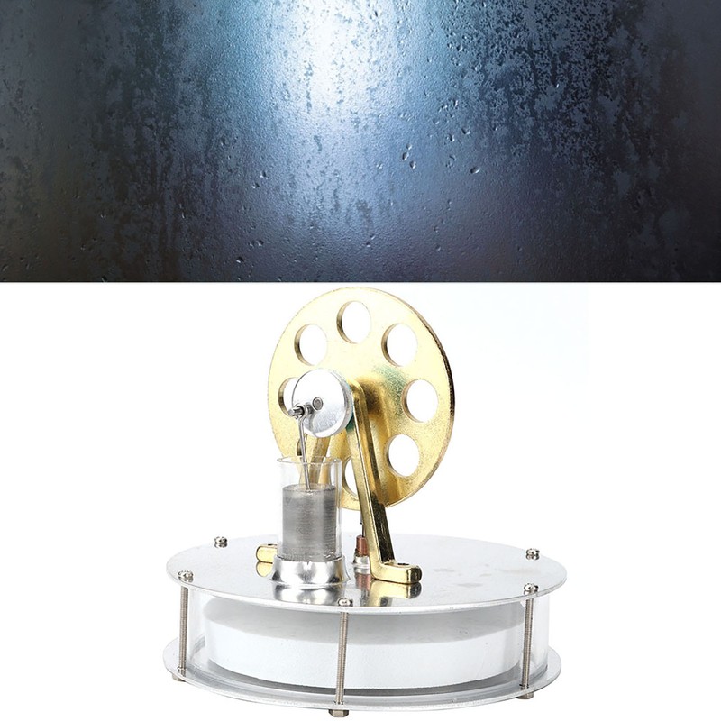 Low Temperature Stirling Engine Model Steam Power Physics Toy Lab
